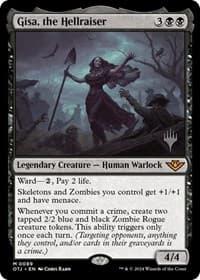Gisa, the Hellraiser - Promo Pack: Outlaws of Thunder Junction - Magic: The Gathering card