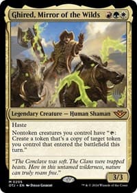 Ghired, Mirror of the Wilds - Promo Pack: Outlaws of Thunder Junction - Magic: The Gathering card
