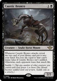 Caustic Bronco - Promo Pack: Outlaws of Thunder Junction - Magic: The Gathering card