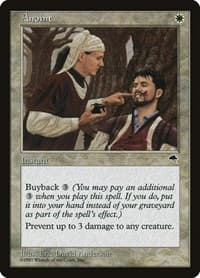 Anoint - Tempest - Magic: The Gathering card
