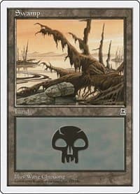 Swamp (172) - Portal Three Kingdoms - Magic: The Gathering card