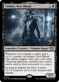 Vadmir, New Blood - Promo Pack: Outlaws of Thunder Junction - Magic: The Gathering card