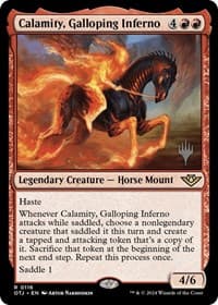 Calamity, Galloping Inferno - Promo Pack: Outlaws of Thunder Junction - Magic: The Gathering card