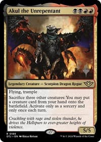 Akul the Unrepentant - Promo Pack: Outlaws of Thunder Junction - Magic: The Gathering card