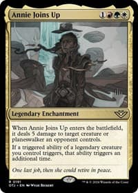 Annie Joins Up - Promo Pack: Outlaws of Thunder Junction - Magic: The Gathering card