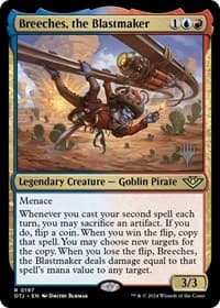 Breeches, the Blastmaker - Promo Pack: Outlaws of Thunder Junction - Magic: The Gathering card