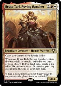 Bruse Tarl, Roving Rancher - Promo Pack: Outlaws of Thunder Junction - Magic: The Gathering card