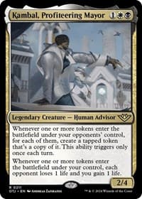 Kambal, Profiteering Mayor - Promo Pack: Outlaws of Thunder Junction - Magic: The Gathering card