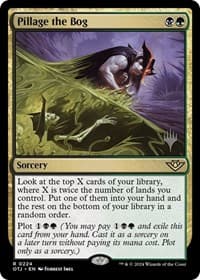 Pillage the Bog - Promo Pack: Outlaws of Thunder Junction - Magic: The Gathering card