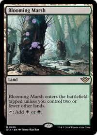Blooming Marsh - Promo Pack: Outlaws of Thunder Junction - Magic: The Gathering card