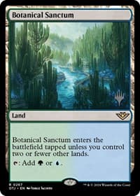 Botanical Sanctum - Promo Pack: Outlaws of Thunder Junction - Magic: The Gathering card