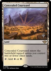 Concealed Courtyard - Promo Pack: Outlaws of Thunder Junction - Magic: The Gathering card