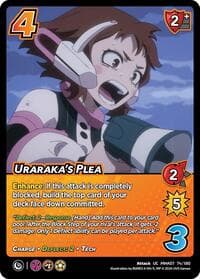 Uraraka's Plea - UniVersus: My Hero Academia: Girl Power - UniVersus card
