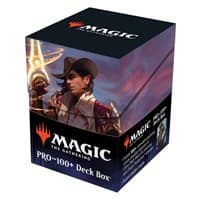 Magic: The Gathering Outlaws of Thunder Junction Kellan, the Kid 100+ Deck Box for Magic: The Gathering - Ultra Pro Deck Boxes - Deck Boxes card