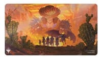 Outlaws of Thunder Junction Gang Silhouette AR Enhanced Holofoil Standard Gaming Playmat for Magic: The Gathering - Ultra Pro Playmats - Playmats card