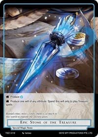 Epic Stone of the Treasure - Starter Deck: Lehen - Force of Will card
