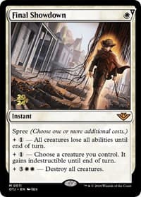 Final Showdown - Prerelease Cards - Magic: The Gathering card