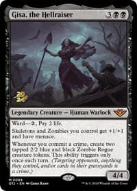 Gisa, the Hellraiser - Prerelease Cards - Magic: The Gathering card