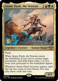Annie Flash, the Veteran - Prerelease Cards - Magic: The Gathering card
