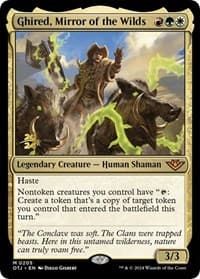 Ghired, Mirror of the Wilds - Prerelease Cards - Magic: The Gathering card