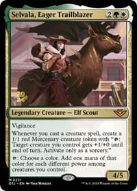 Selvala, Eager Trailblazer - Prerelease Cards - Magic: The Gathering card