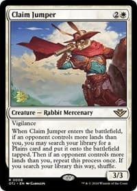 Claim Jumper - Prerelease Cards - Magic: The Gathering card