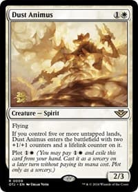 Dust Animus - Prerelease Cards - Magic: The Gathering card