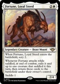 Fortune, Loyal Steed - Prerelease Cards - Magic: The Gathering card