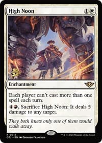 High Noon - Prerelease Cards - Magic: The Gathering card