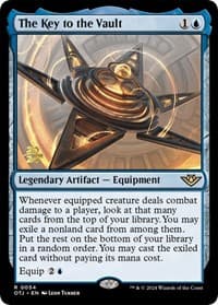 The Key to the Vault - Prerelease Cards - Magic: The Gathering card