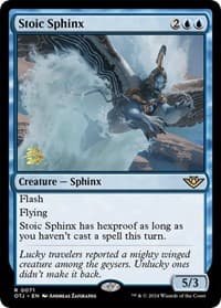 Stoic Sphinx - Prerelease Cards - Magic: The Gathering card