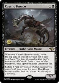 Caustic Bronco - Prerelease Cards - Magic: The Gathering card