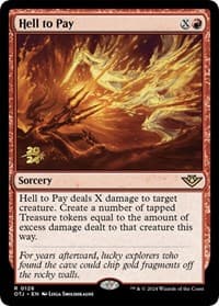 Hell to Pay - Prerelease Cards - Magic: The Gathering card
