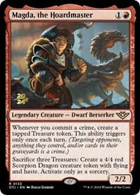 Magda, the Hoardmaster - Prerelease Cards - Magic: The Gathering card