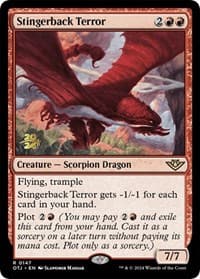Stingerback Terror - Prerelease Cards - Magic: The Gathering card