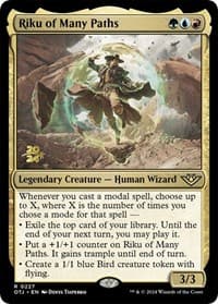 Riku of Many Paths - Prerelease Cards - Magic: The Gathering card