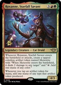 Roxanne, Starfall Savant - Prerelease Cards - Magic: The Gathering card