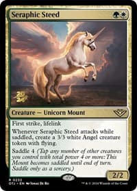Seraphic Steed - Prerelease Cards - Magic: The Gathering card
