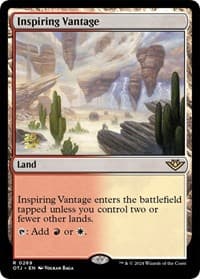 Inspiring Vantage (OTJ) - Prerelease Cards - Magic: The Gathering card