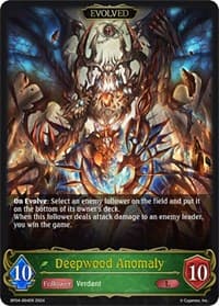 Deepwood Anomaly (Evolved) - BP04: Cosmic Mythos - Shadowverse: Evolve card
