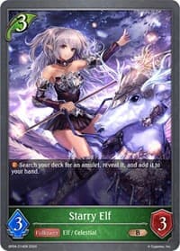 Starry Elf - BP04: Cosmic Mythos - Shadowverse: Evolve card