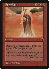 Apocalypse - Tempest - Magic: The Gathering card