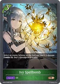 Ivy Spellbomb - BP04: Cosmic Mythos - Shadowverse: Evolve card