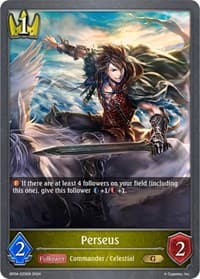 Perseus - BP04: Cosmic Mythos - Shadowverse: Evolve card