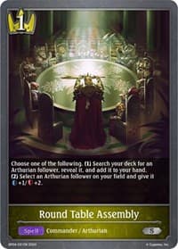 Round Table Assembly - BP04: Cosmic Mythos - Shadowverse: Evolve card