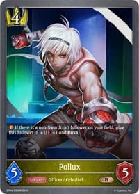Pollux - BP04: Cosmic Mythos - Shadowverse: Evolve card