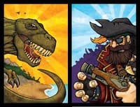 Pirates vs. Dinosaurs - Jolly Roger Games - Boardgames card