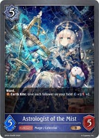 Astrologist of the Mist - BP04: Cosmic Mythos - Shadowverse: Evolve card