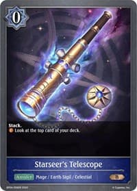Starseer's Telescope - BP04: Cosmic Mythos - Shadowverse: Evolve card