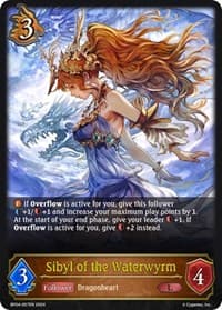 Sibyl of the Waterwyrm - BP04: Cosmic Mythos - Shadowverse: Evolve card